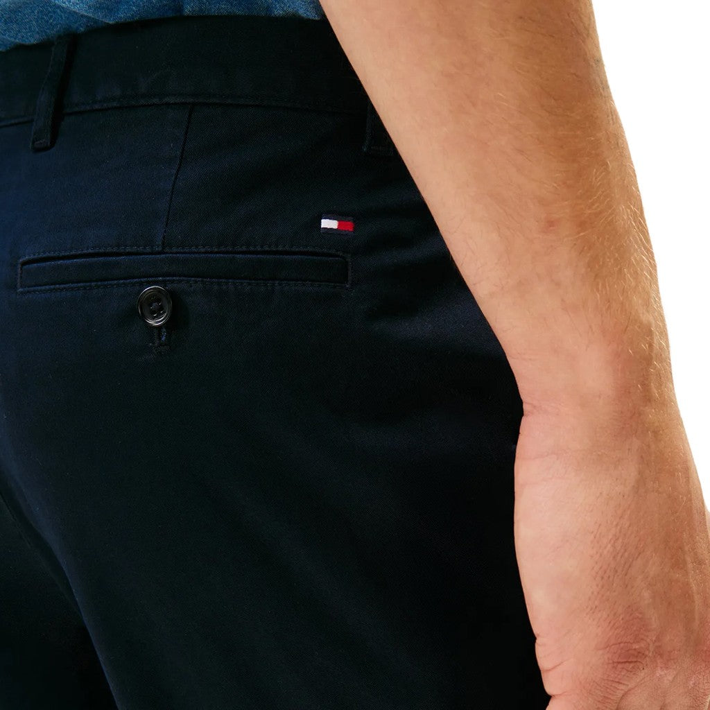 Tommy Hilfiger Relaxed fit broek – Marineblauw
