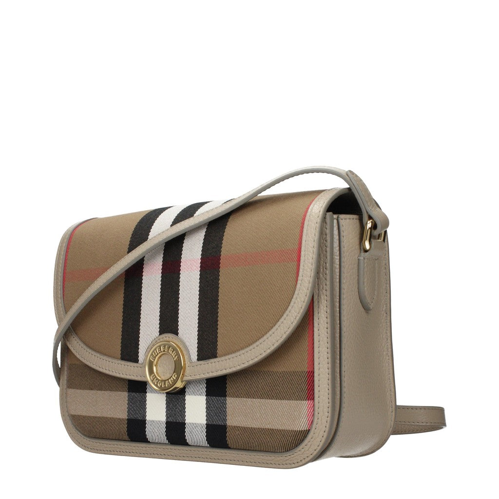 Burberry Check Crossbodytas Dames – Beige