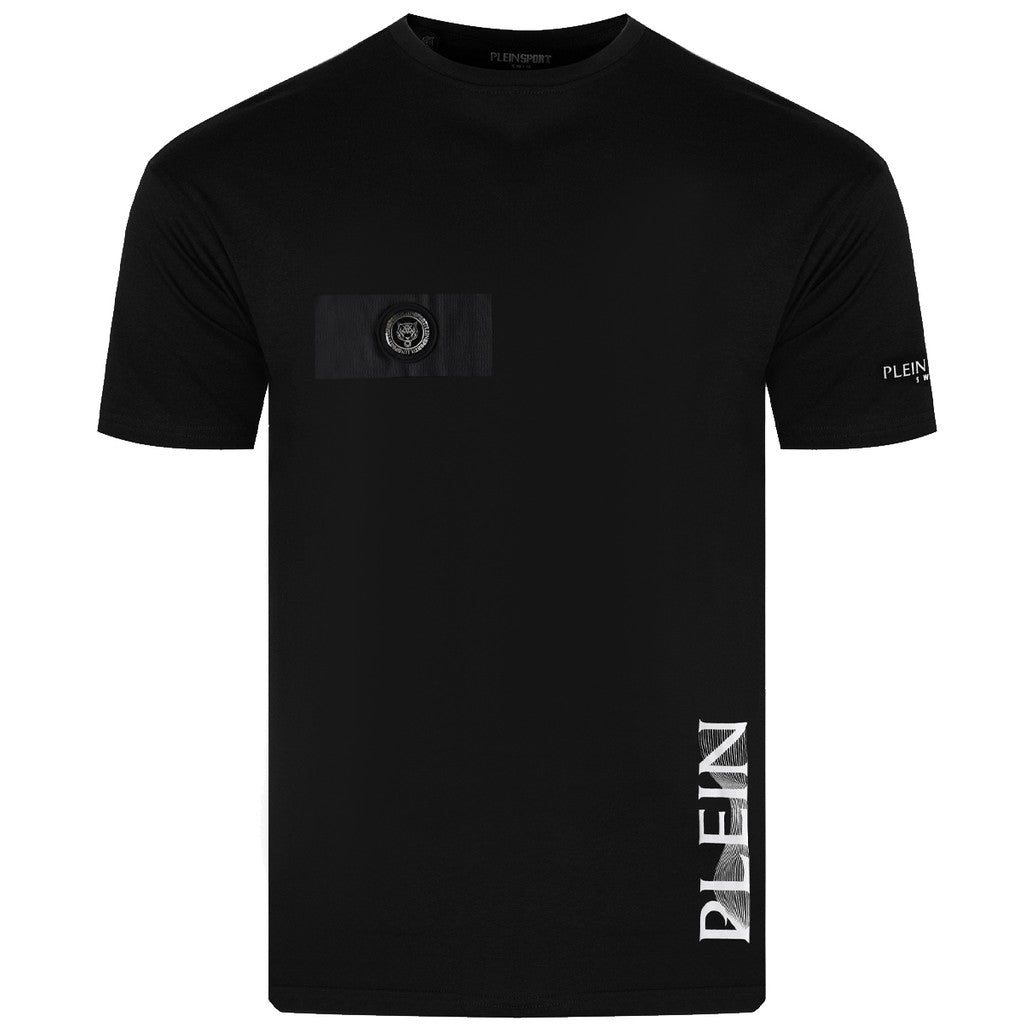 Philipp Plein Vertical T-shirt – Zwart