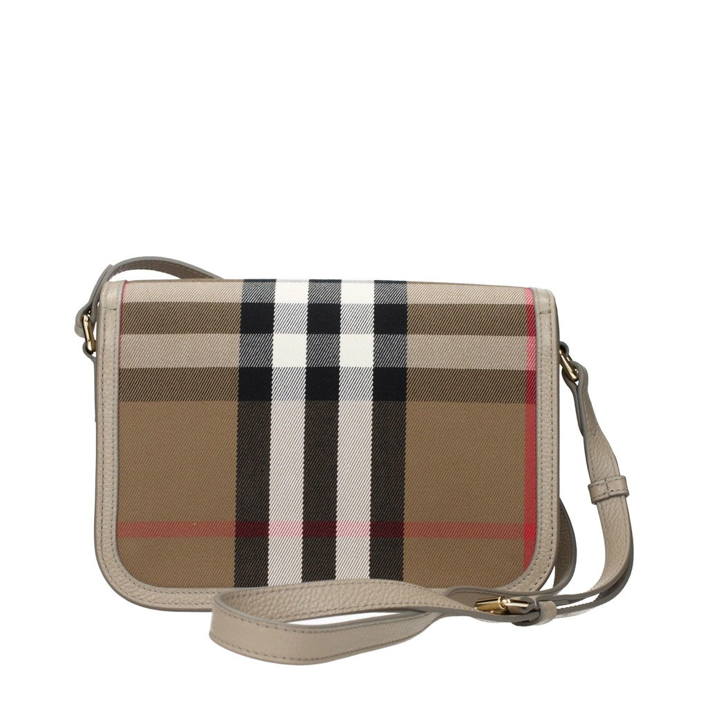 Burberry Check Crossbodytas Dames – Beige