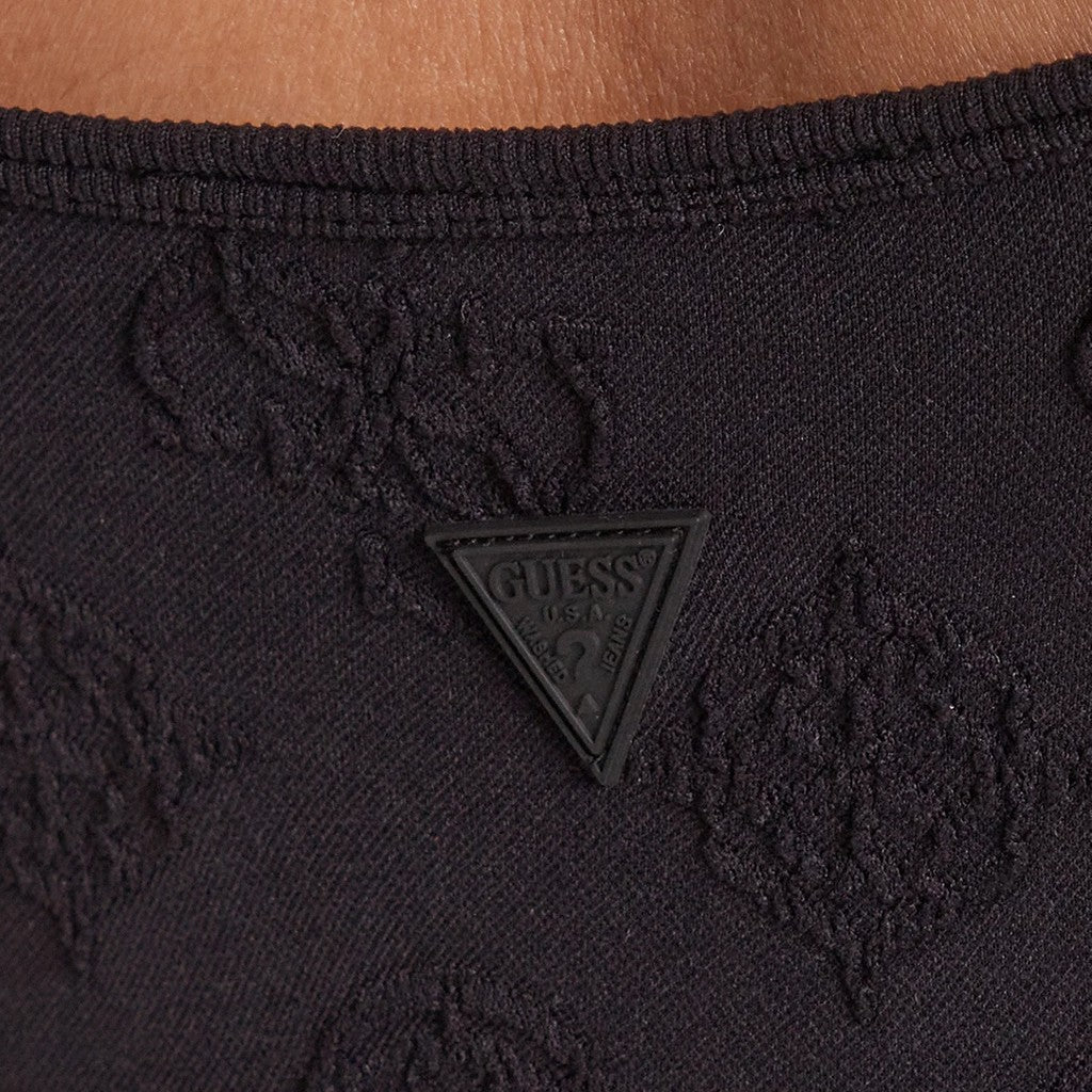 Guess Top met logo – Zwart