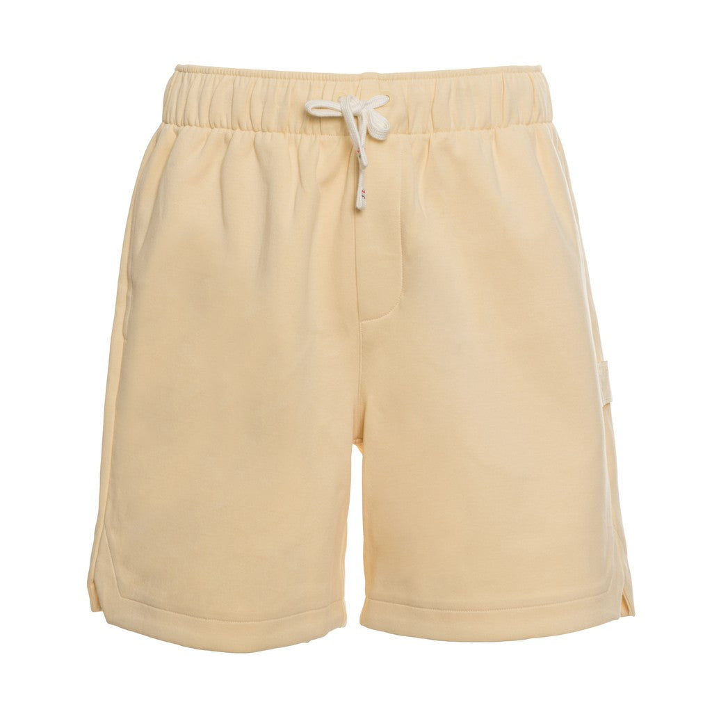 Converse Bermuda short met knoop- en ritssluiting en logo – Geel