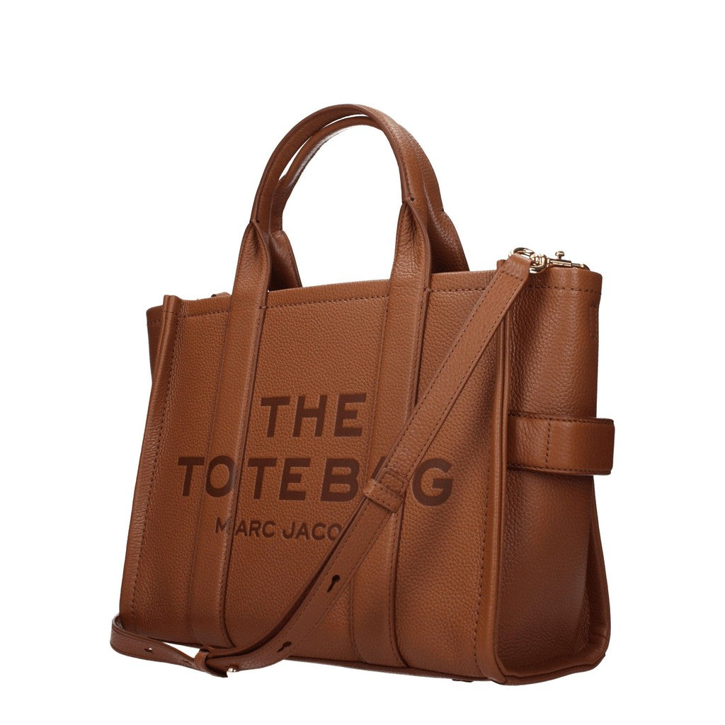 Marc Jacobs The Tote Shopper van leer – Bruin