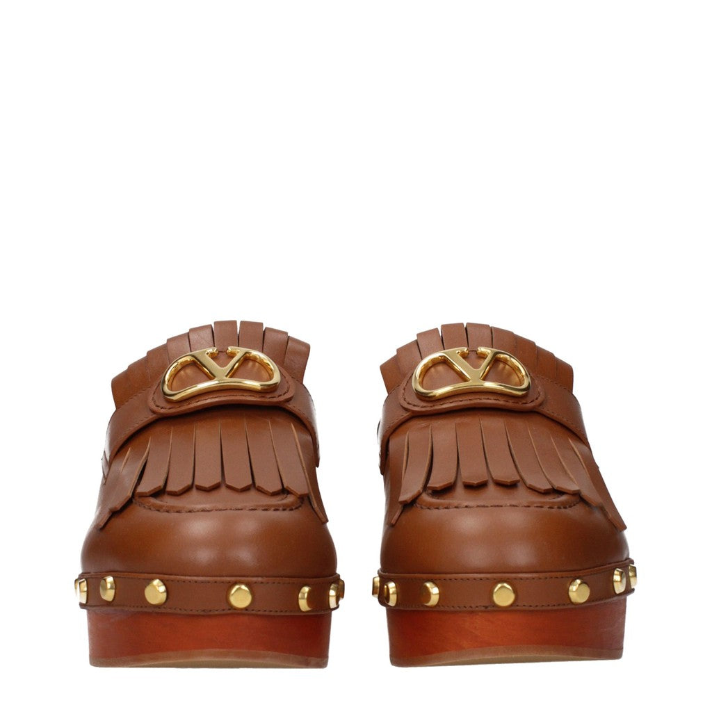 Valentino Garavani Clogs – Bruin
