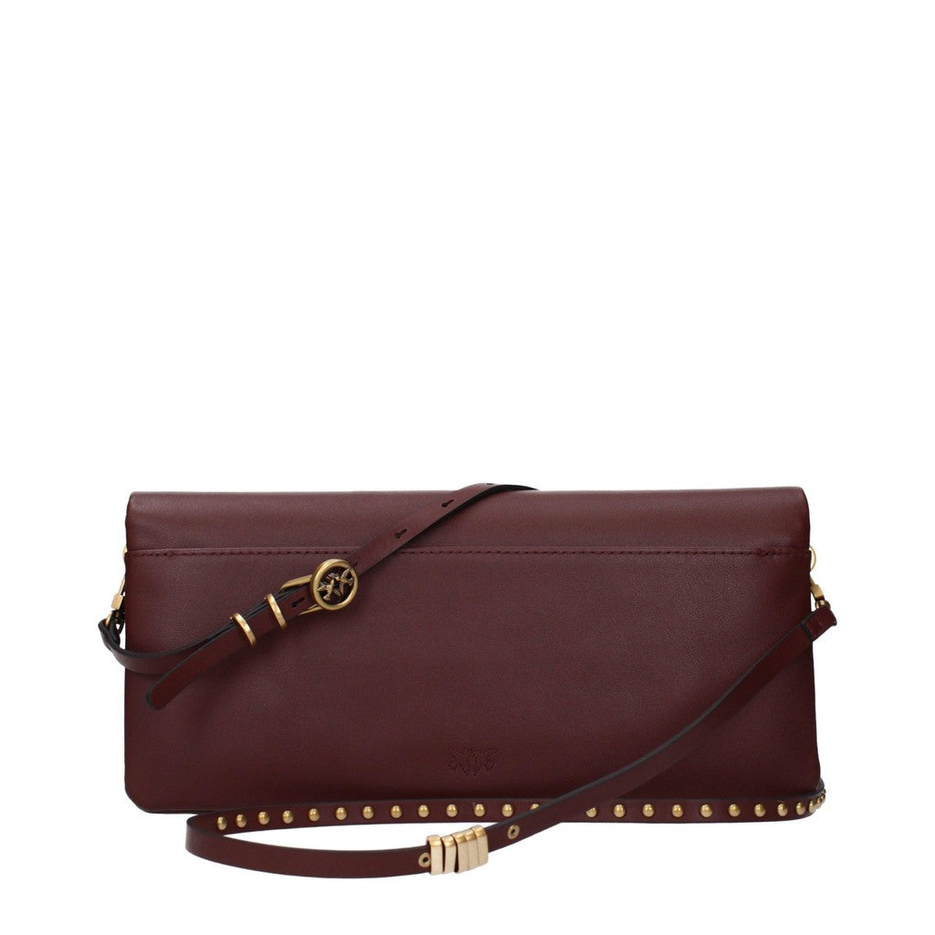 Pinko Love Bag Click Soft Horizontal Clutch – Bordeauxrood