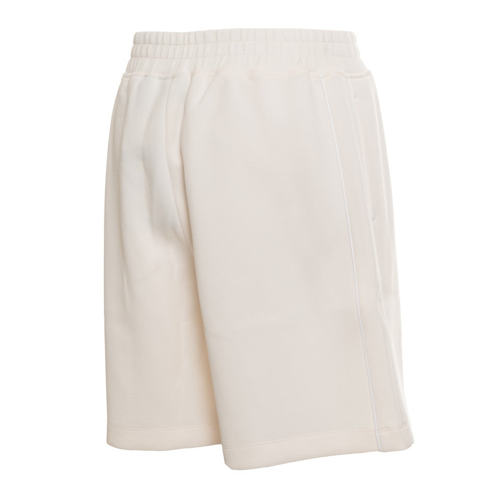 Converse Bermuda short met zakken en logo – Gebroken wit