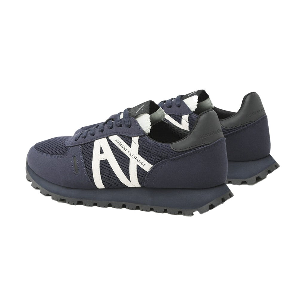 Armani Exchange Sneakers – Blauw