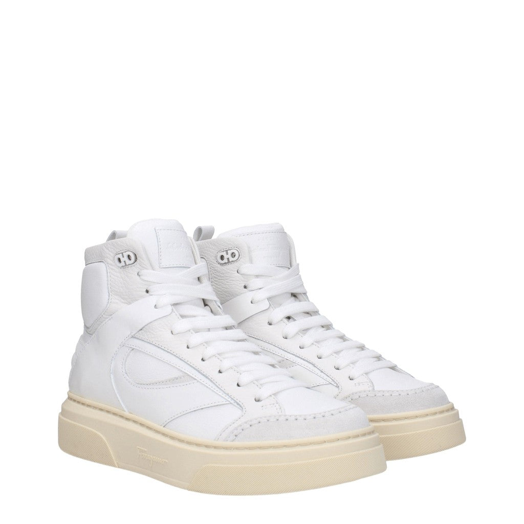 Salvatore Ferragamo Cassio Sneakers – Wit