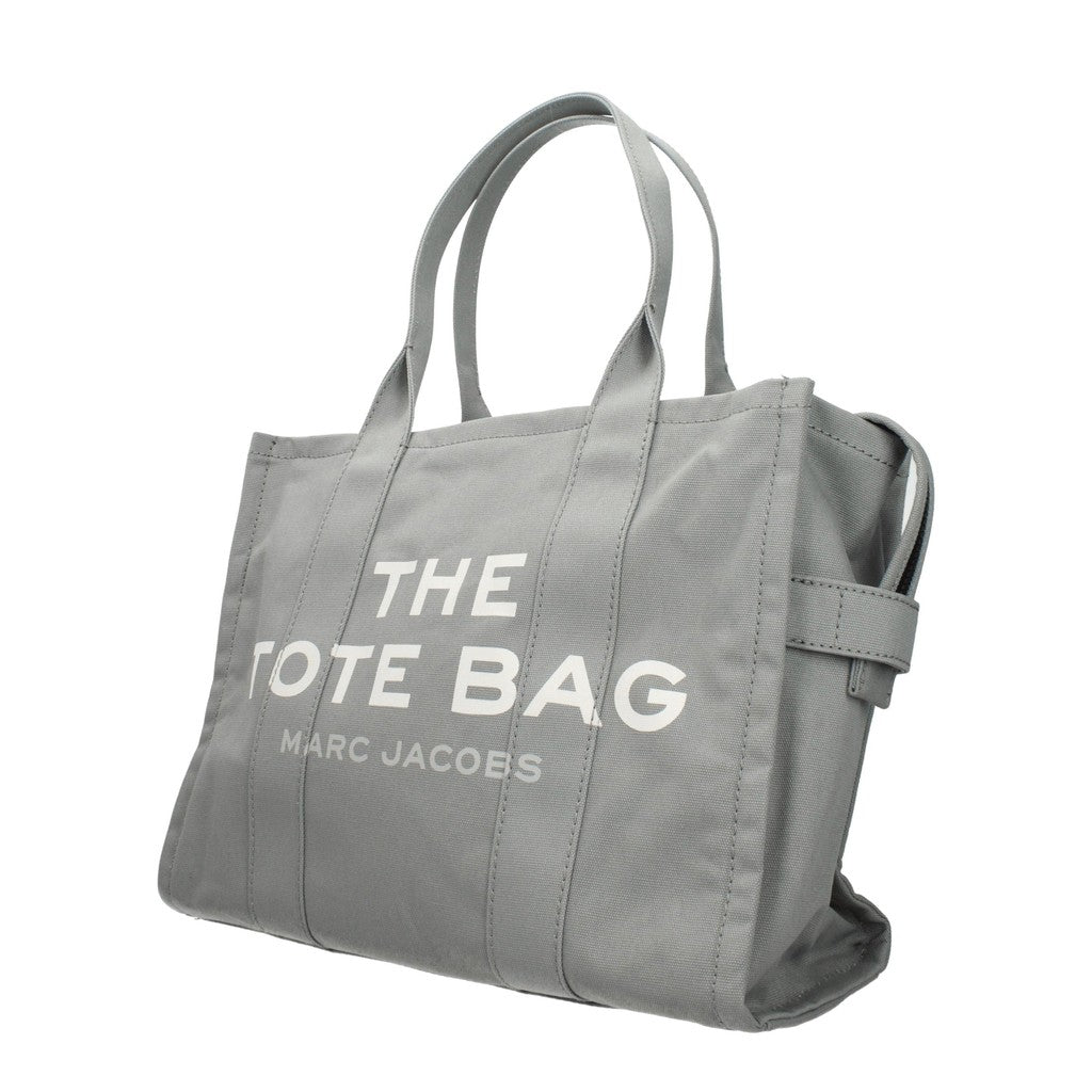 Marc Jacobs The Tote Ruime shopper van stof – Grijs