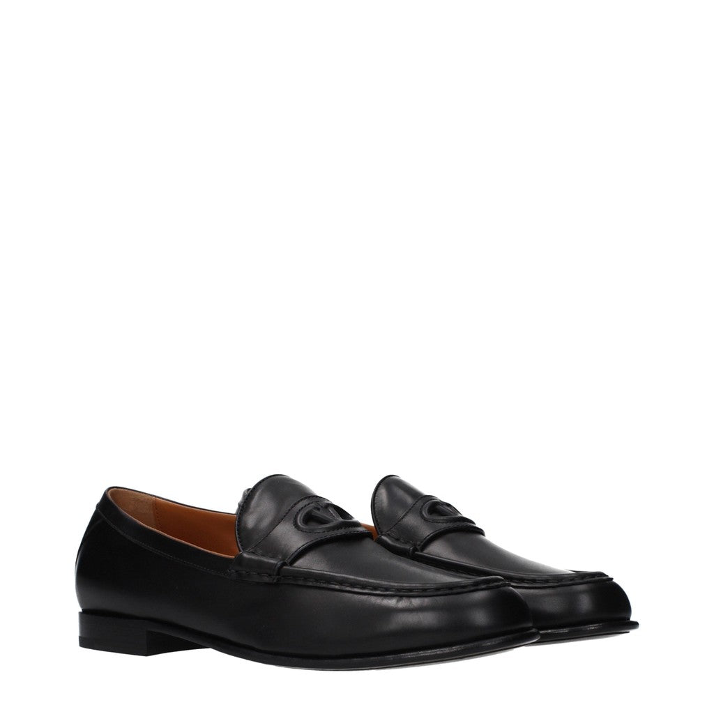 Valentino Garavani Casual loafers met leren zool – Zwart