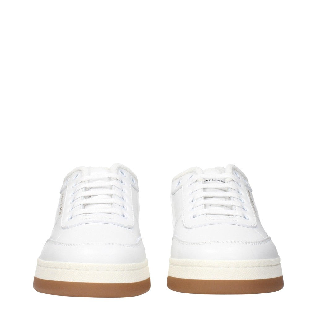 Saint Laurent Greenwich Tweekleurige sneakers – Wit / Zwart