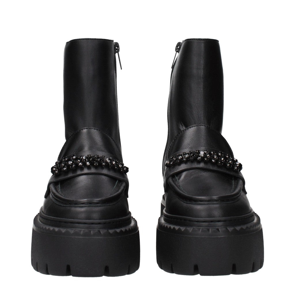 Jimmy Choo Bryer Enkellaarzen – Zwart