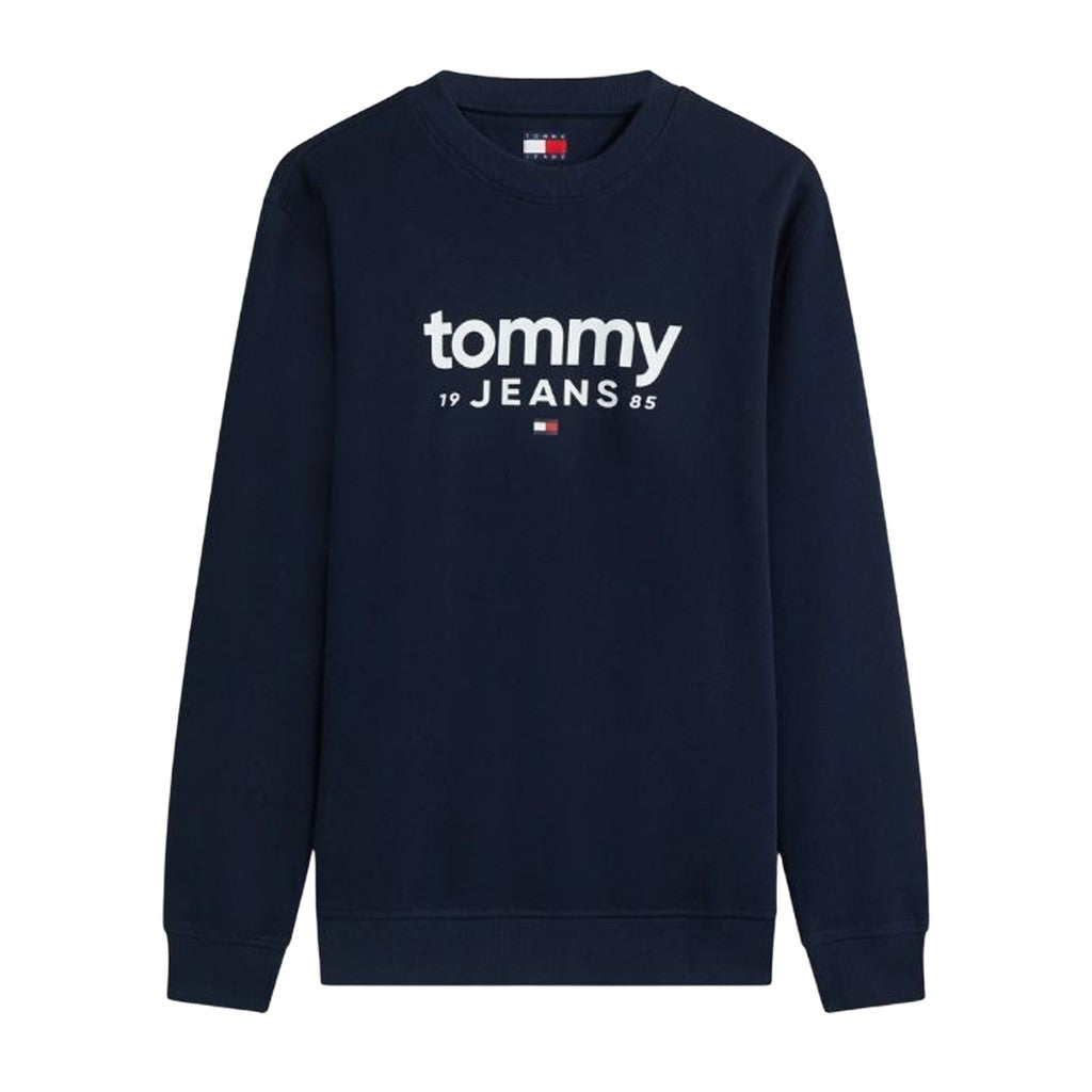 Tommy Jeans Sweater met print – Donkerblauw