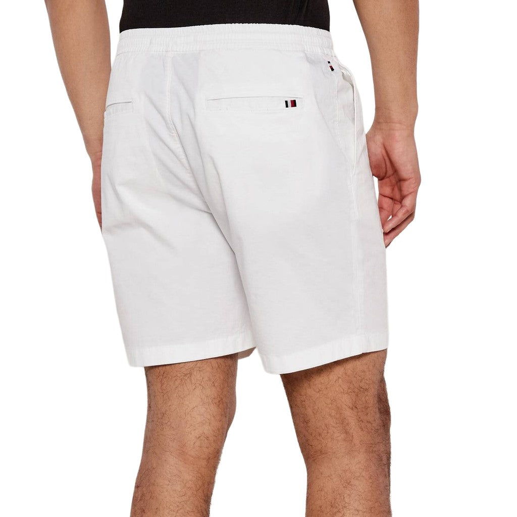 Tommy Hilfiger Regular fit bermuda short – Wit