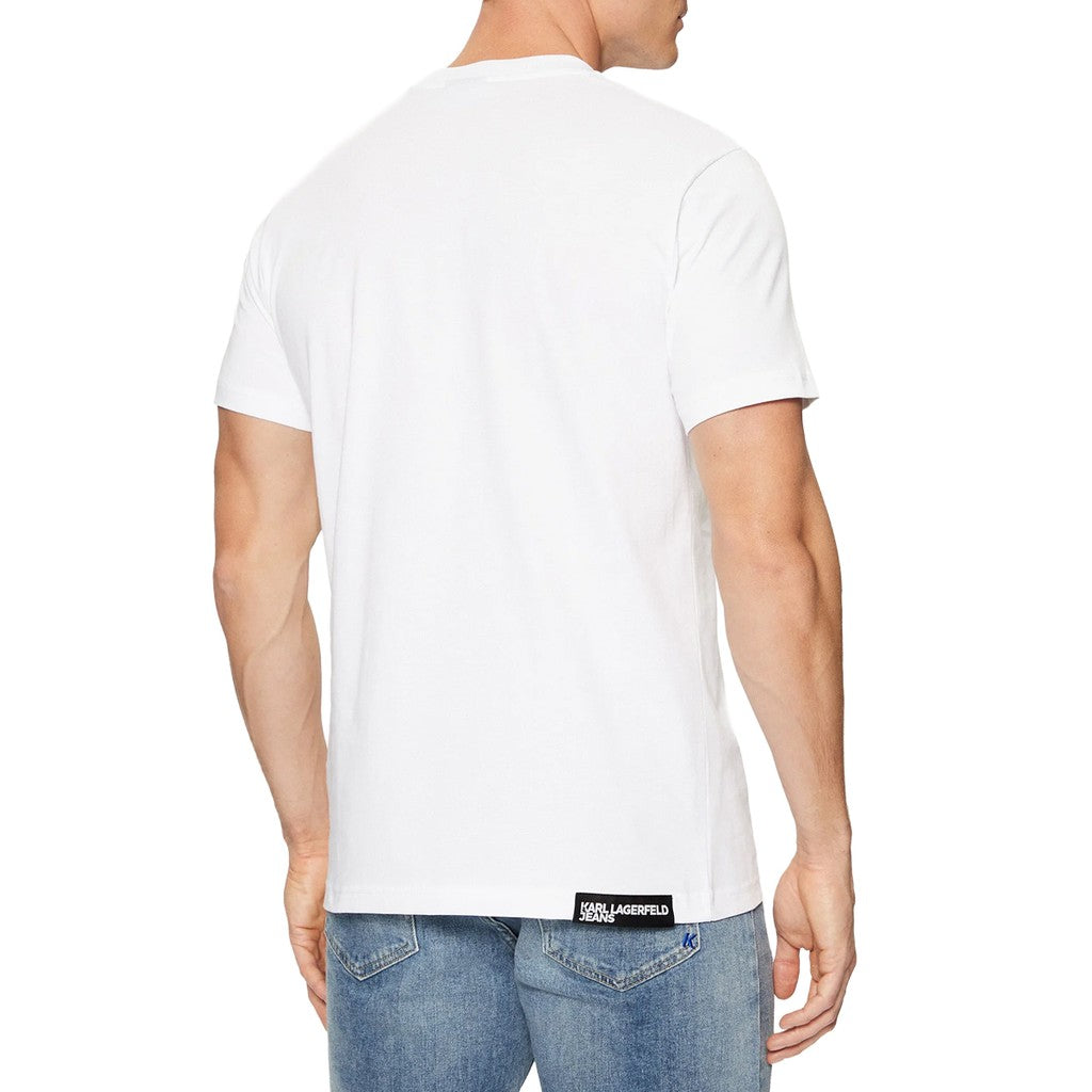 Karl Lagerfeld Slim fit T-shirt – Wit