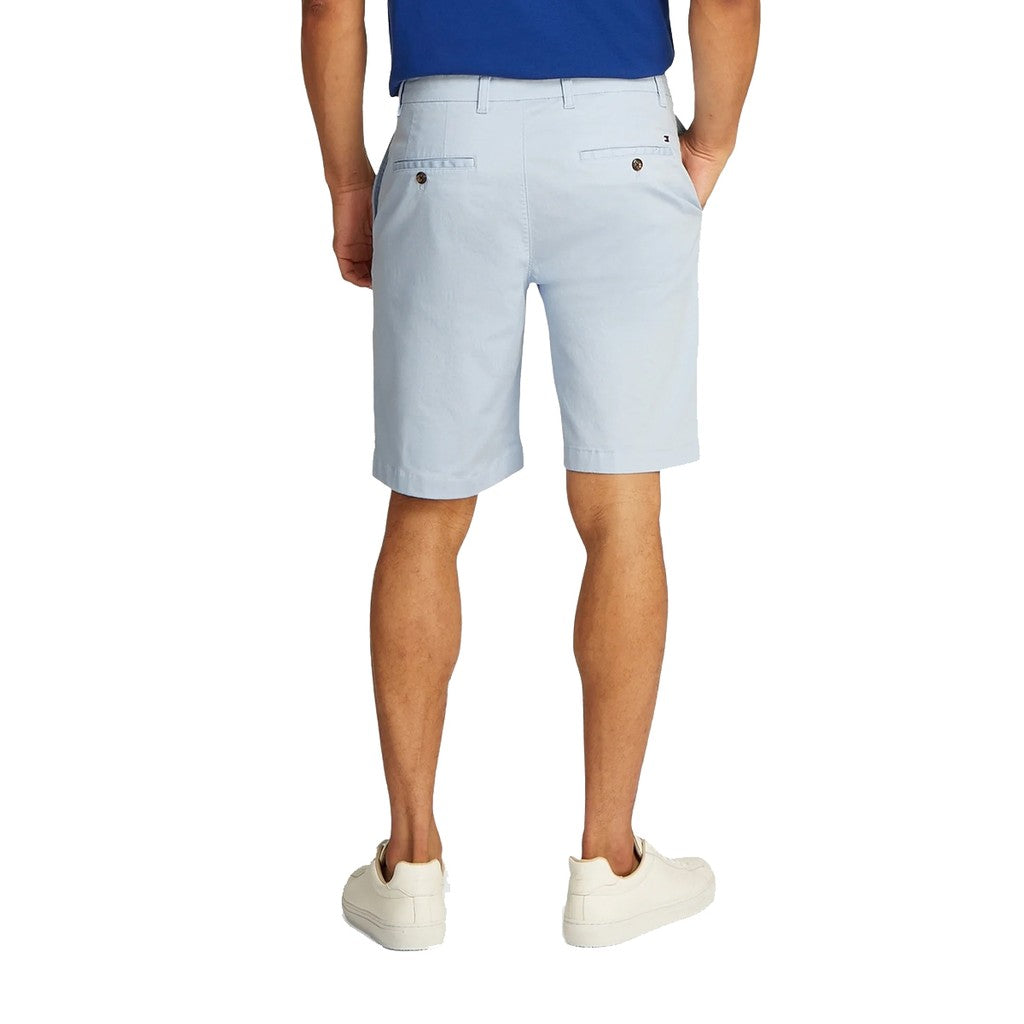 Tommy Hilfiger Relaxed fit bermuda short met ritssluiting – Lichtblauw