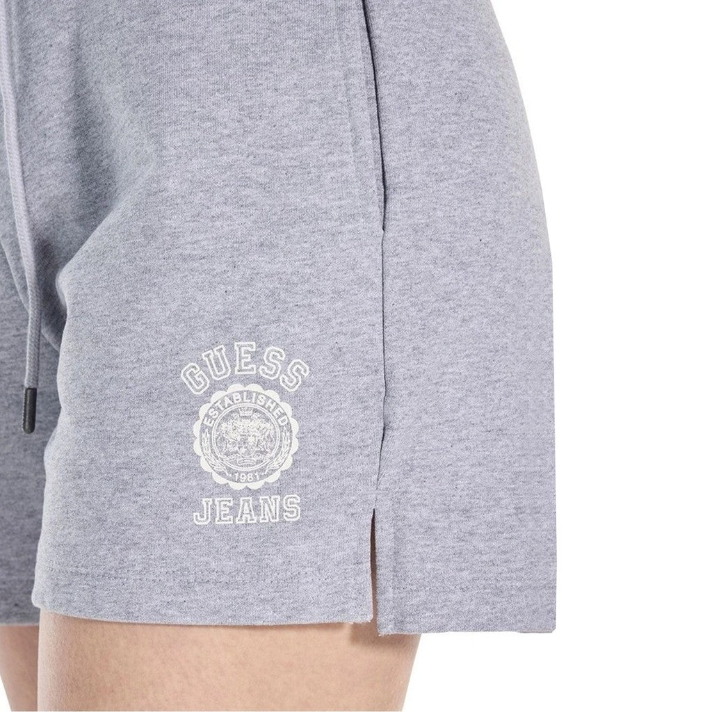 Guess Short met trekkoord en paspelzakken – Grijs