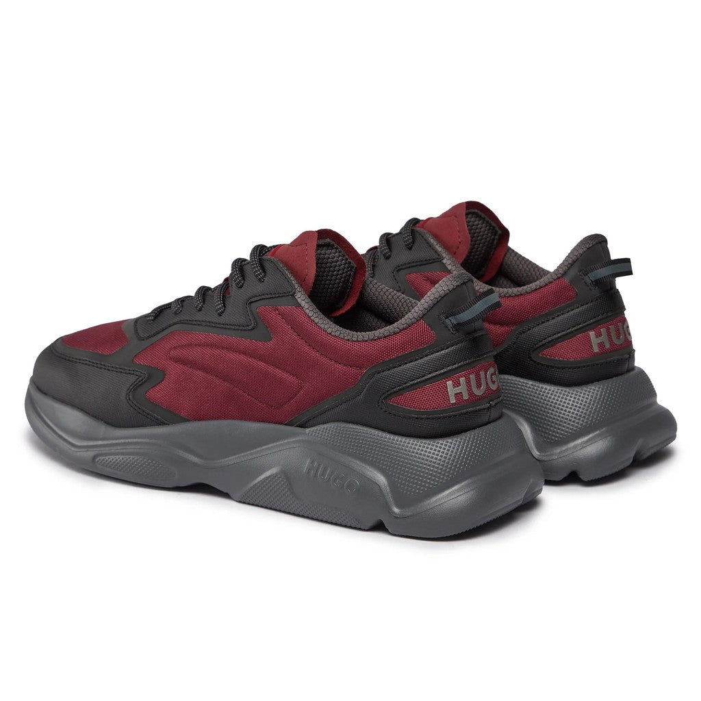 Boss Leon Runn Sneakers – Bordeaux / Zwart