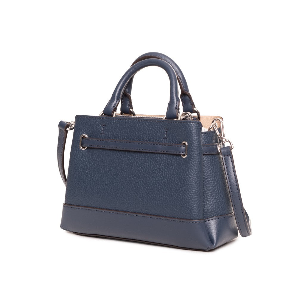 Michael Kors Reed Minitas met logo en ritssluiting – Marineblauw