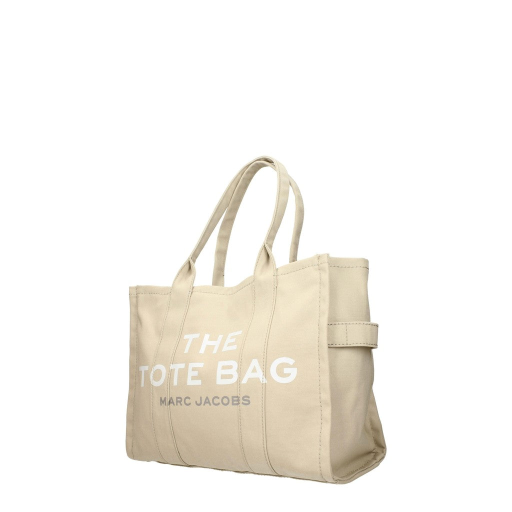 Marc Jacobs The Tote Ruime shopper van stof – Beige
