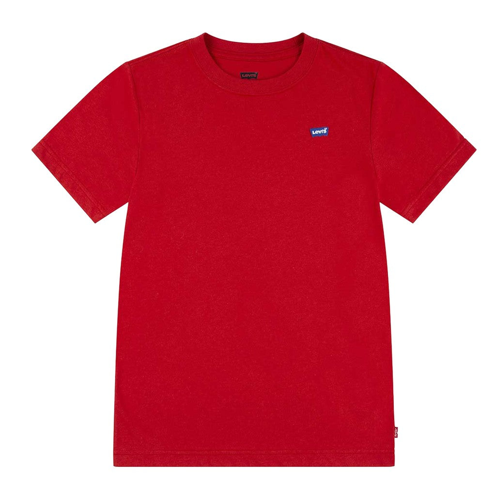 Levi's Kids T-shirt met geborduurd logo – Rood