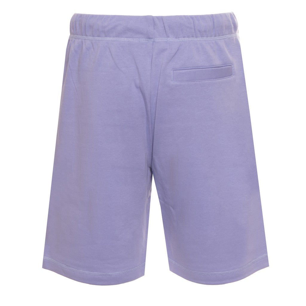 Converse Bermuda short met trekkoord en logo – Lila