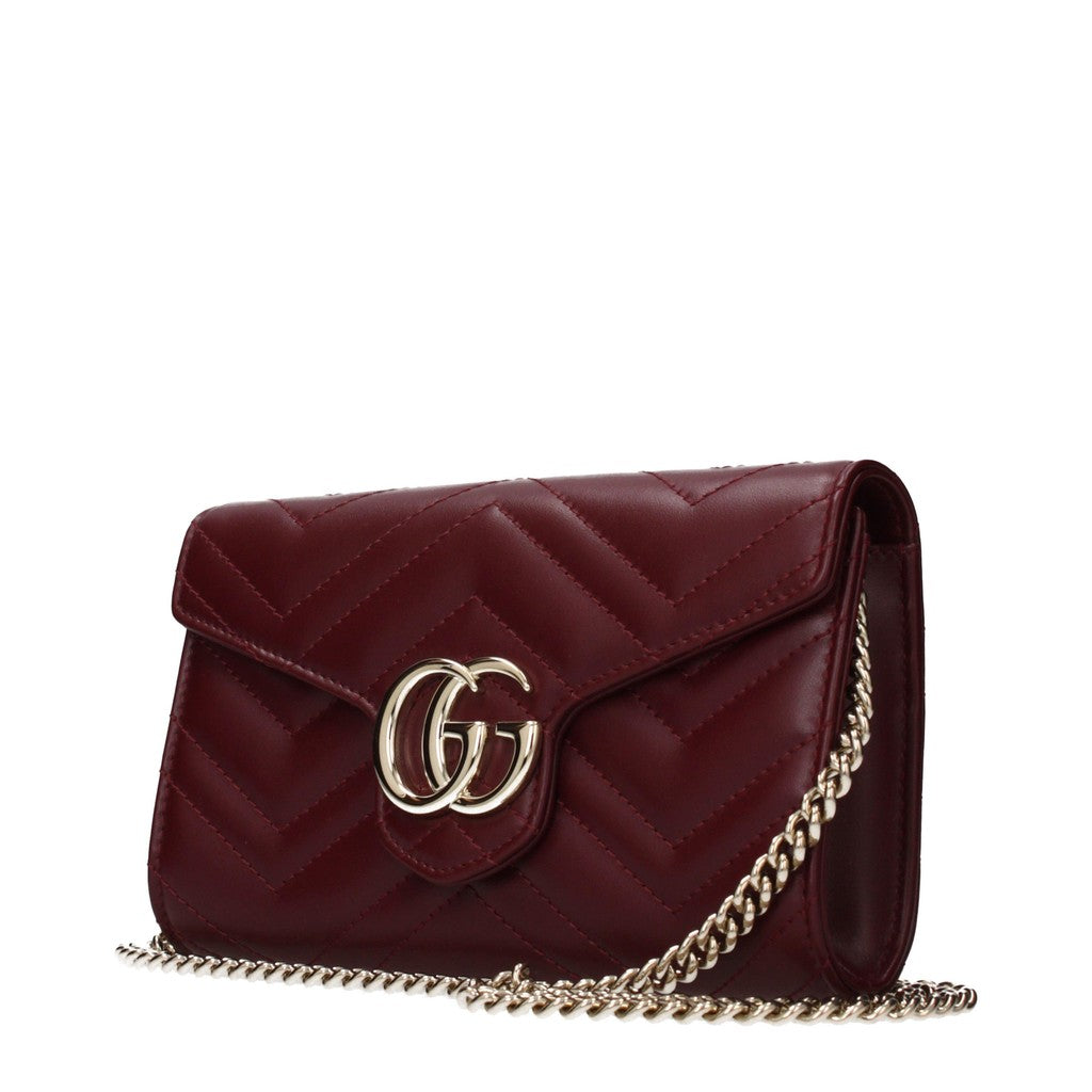 Gucci GG Marmont Crossbodytas – Bordeaux