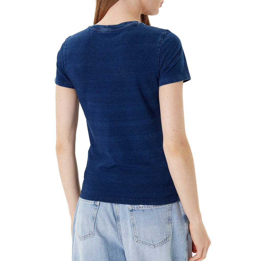Guess T-shirt met logoprint Dames – Blauw
