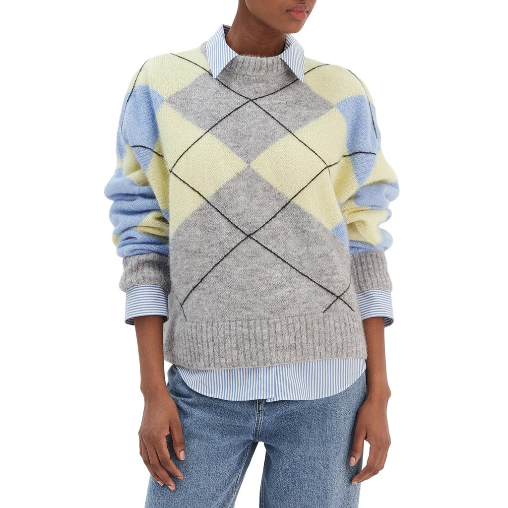 Tommy Hilfiger Trui met argyle-patroon – Meerkleurig