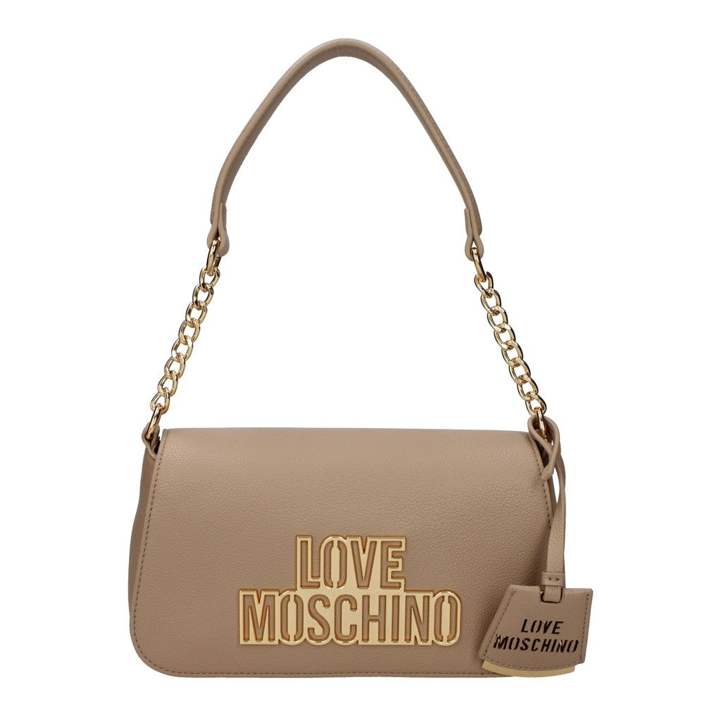 Love Moschino Crossbodytas met schouderband – Beige