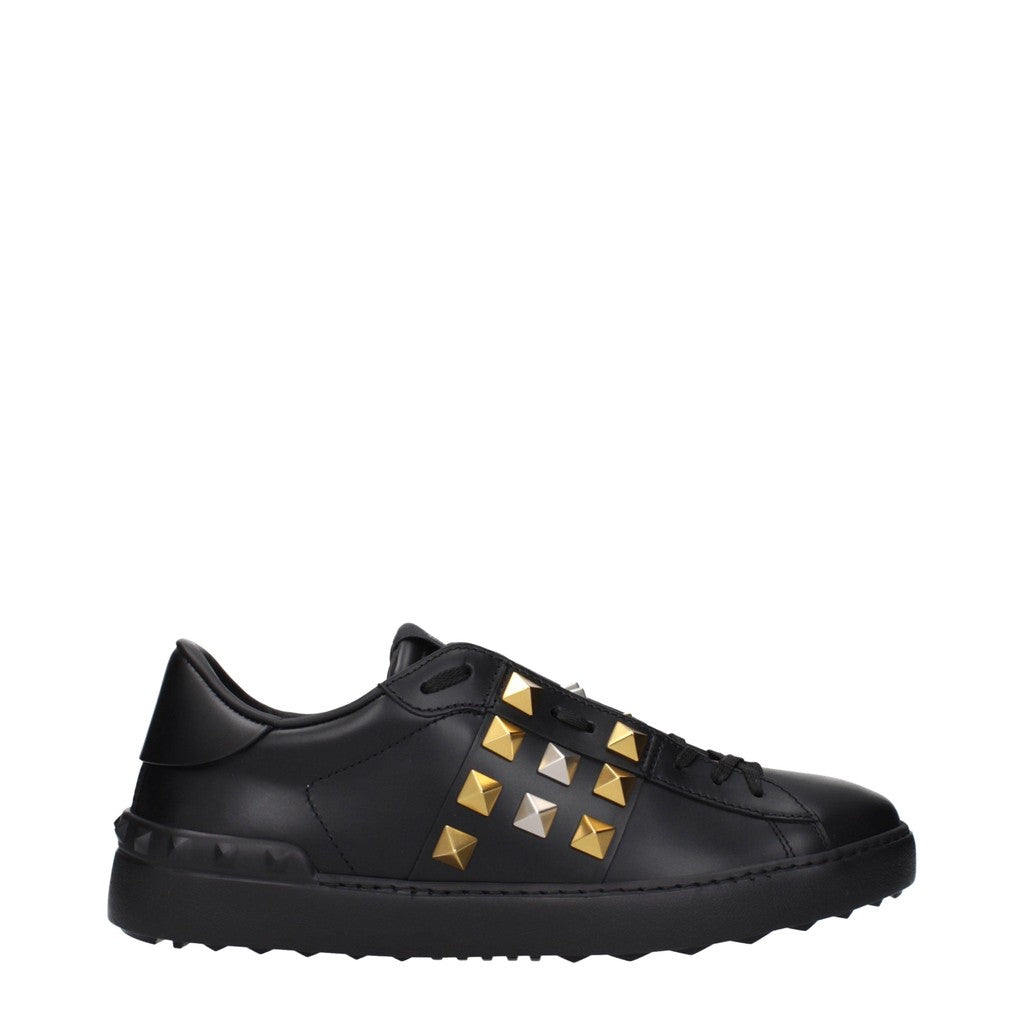 Valentino Garavani Rockstud Untitled Sneakers met ronde neus – Zwart