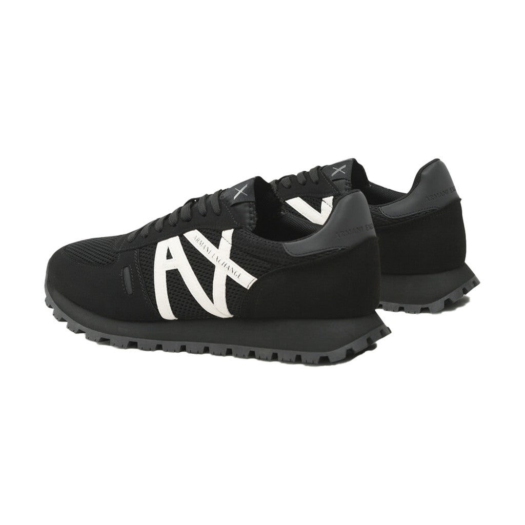 Armani Exchange Sneakers – Zwart / Wit