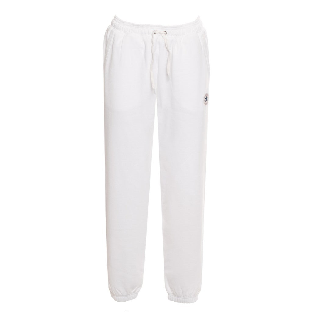 Converse Broek met trekkoord en logo – Wit