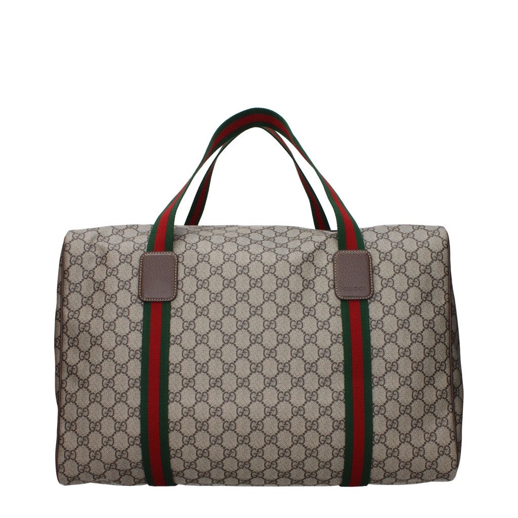 Gucci Duffeltas met ritssluiting – Beige