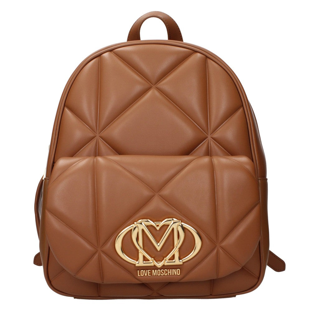 Love Moschino Ruime rugzak – Bruin
