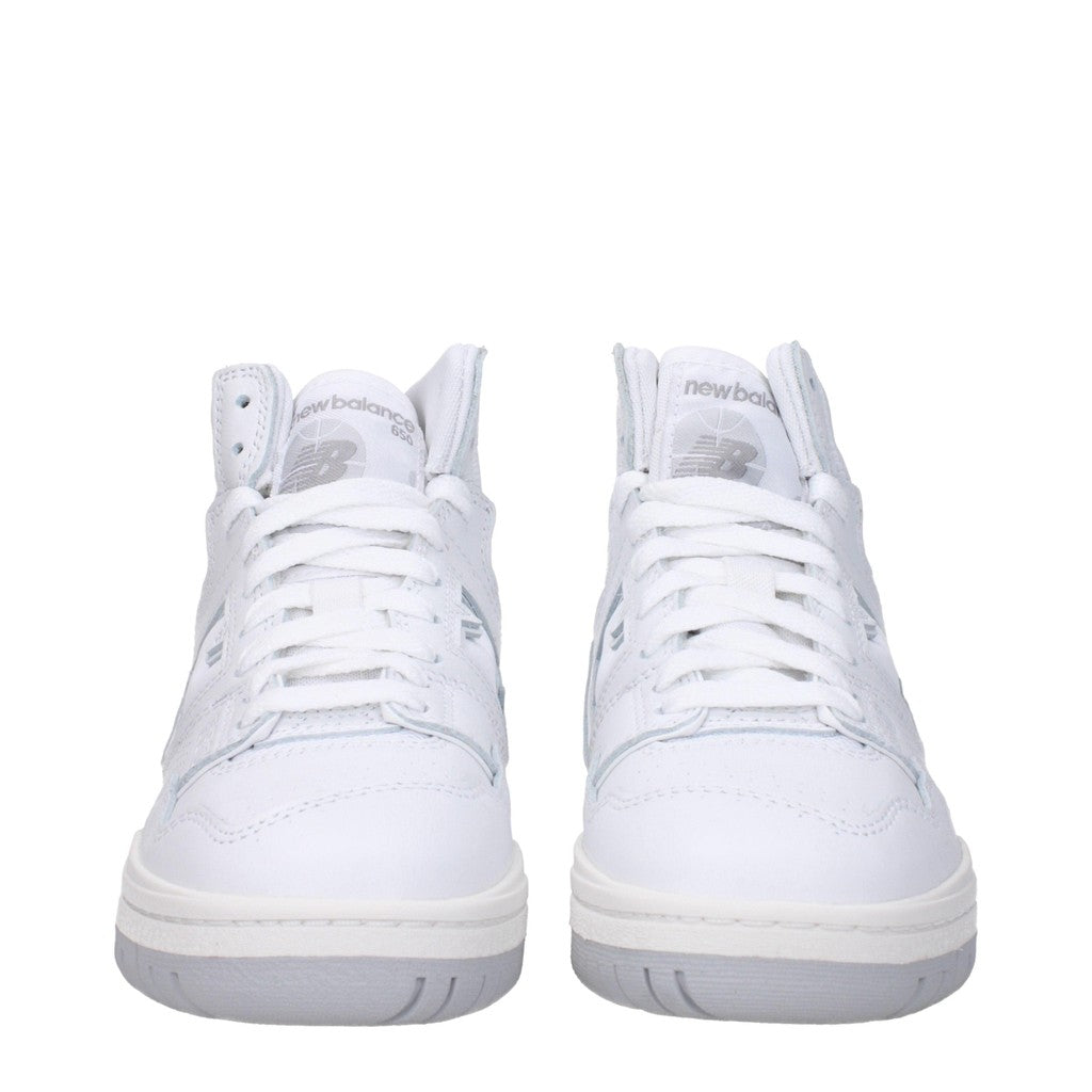 New Balance 650 Sneakers van leer en stof – Wit