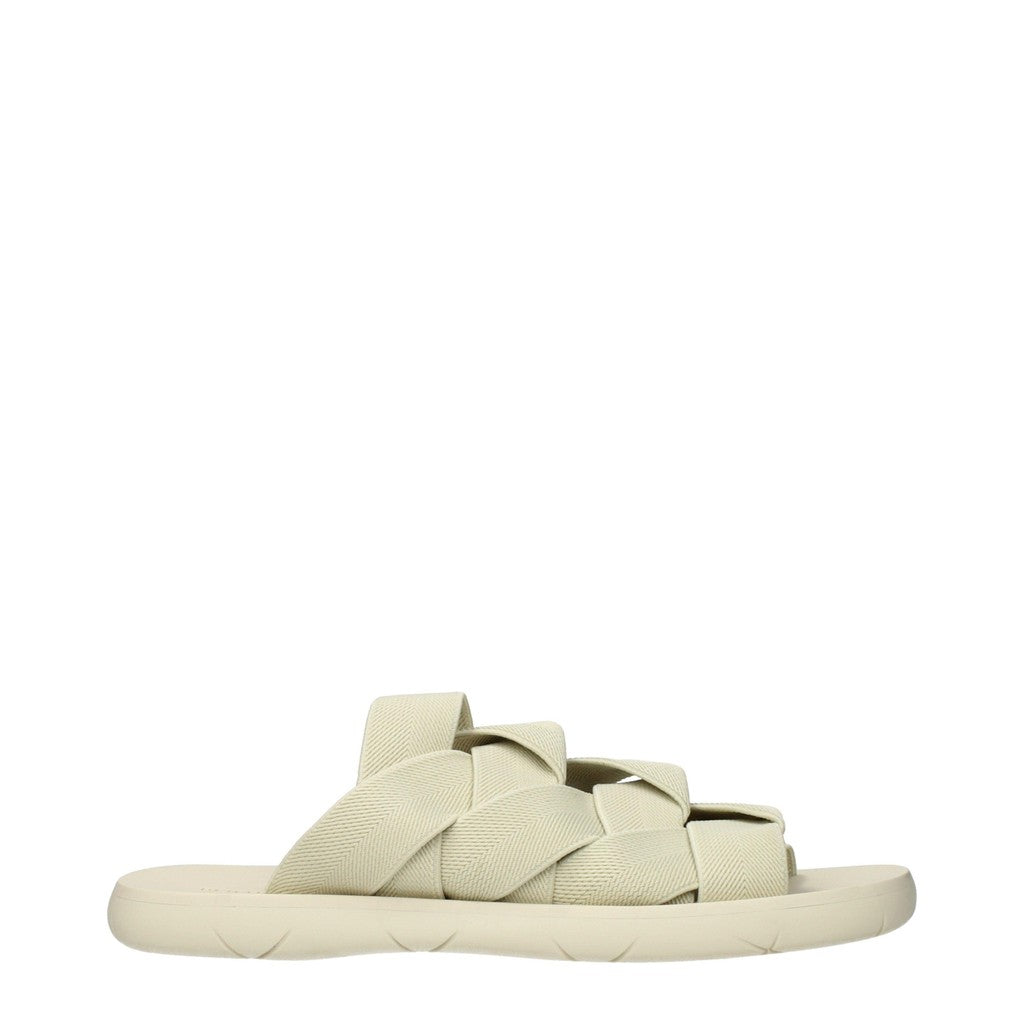 Bottega Veneta Herensandalen met rubberen zool – Beige