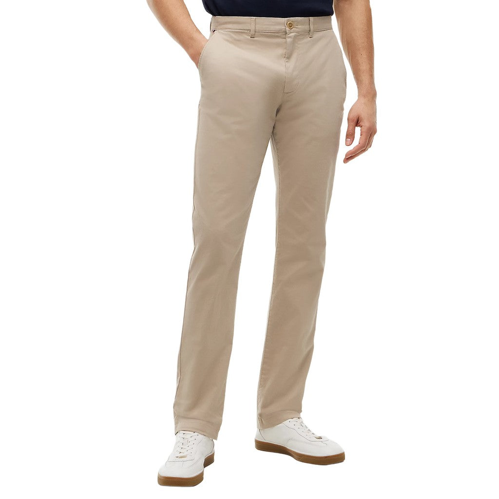 Tommy Hilfiger Relaxed fit broek – Khaki