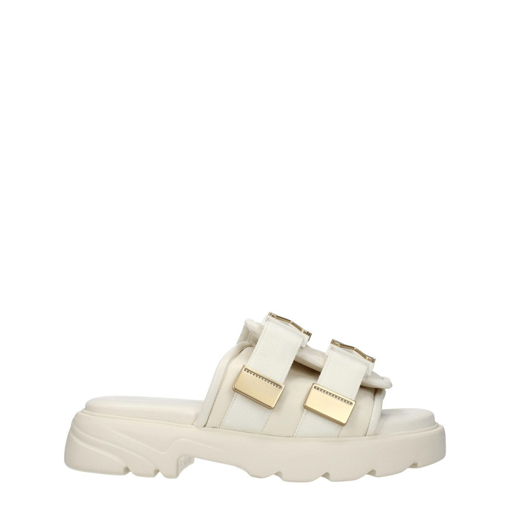 Bottega Veneta Herensandalen met klittenband – Beige