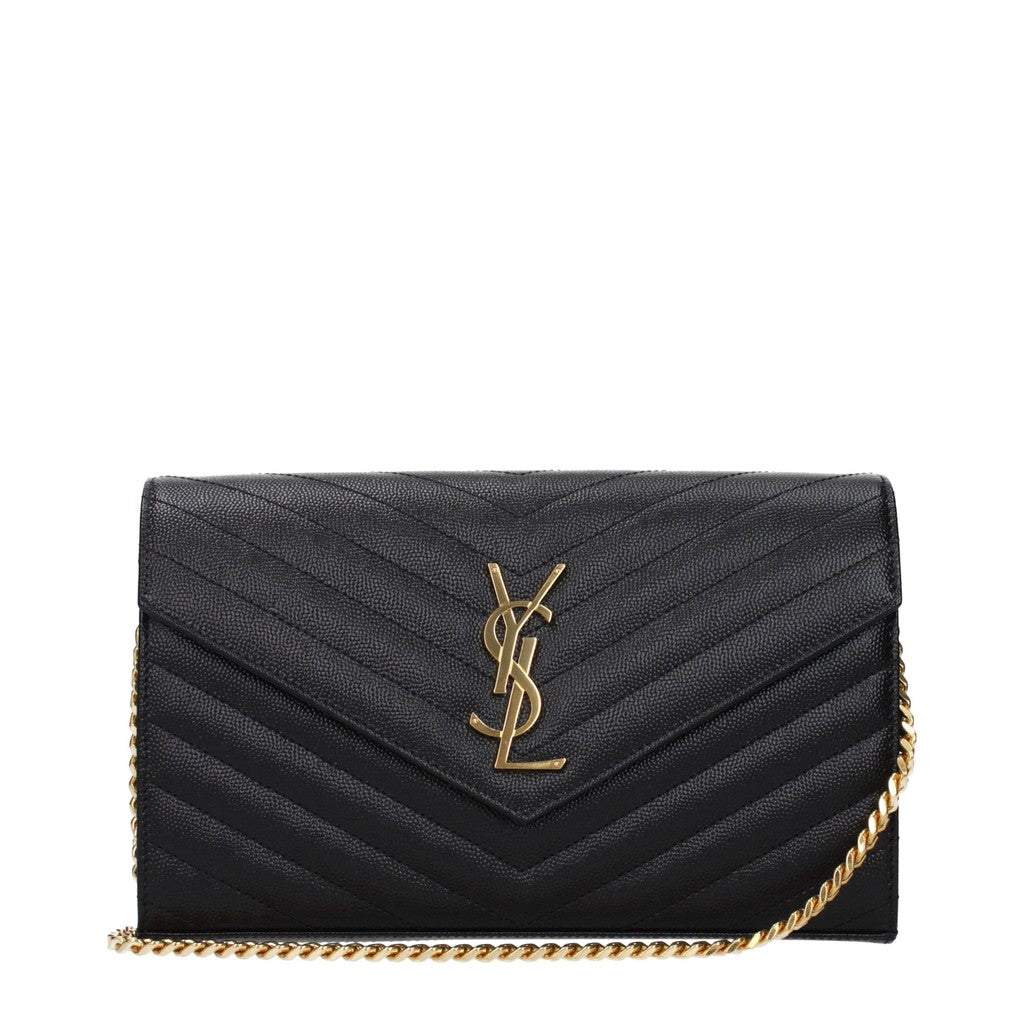 Saint Laurent Cassandre Schoudertas – Zwart