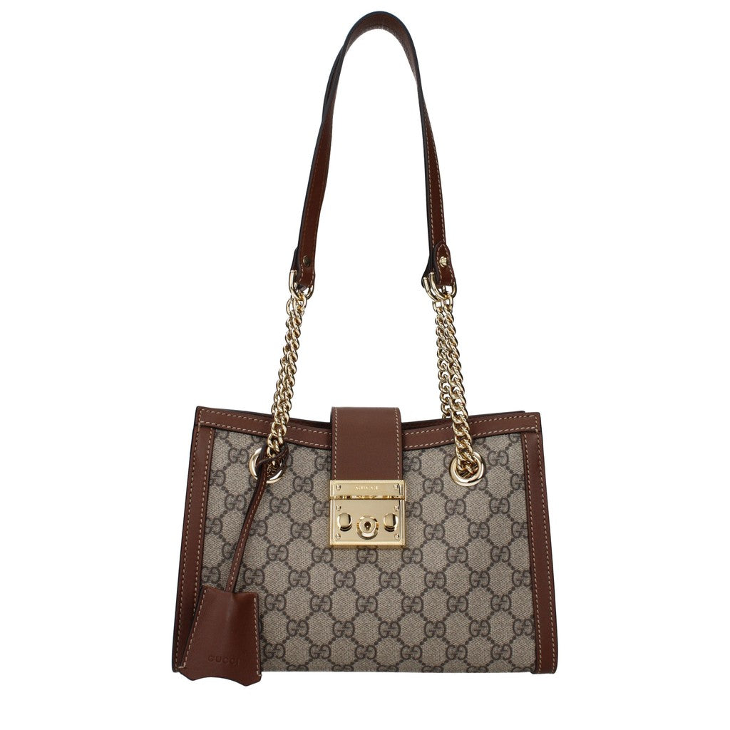 Gucci Padlock Schoudertas – Beige / Bruin