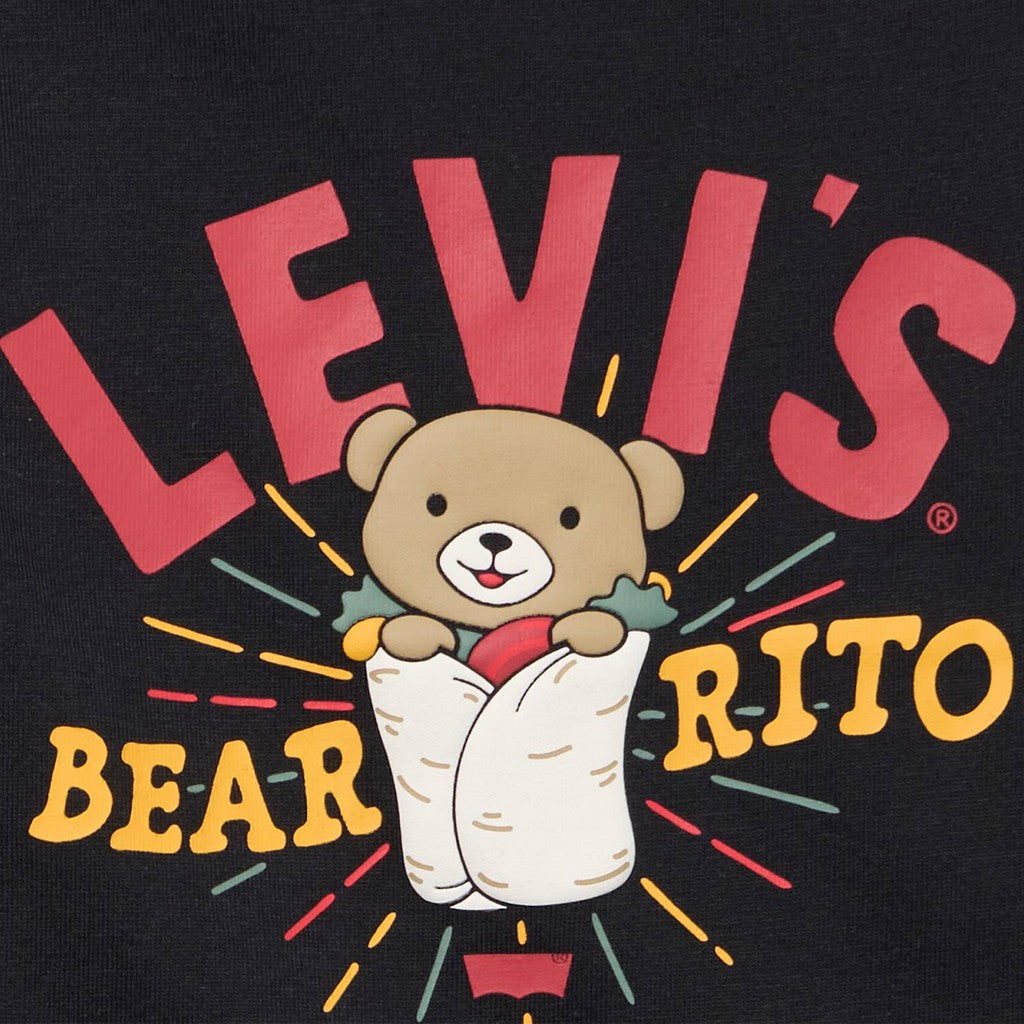 Levi's Kids Set met romper en jeans – Zwart / Blauw
