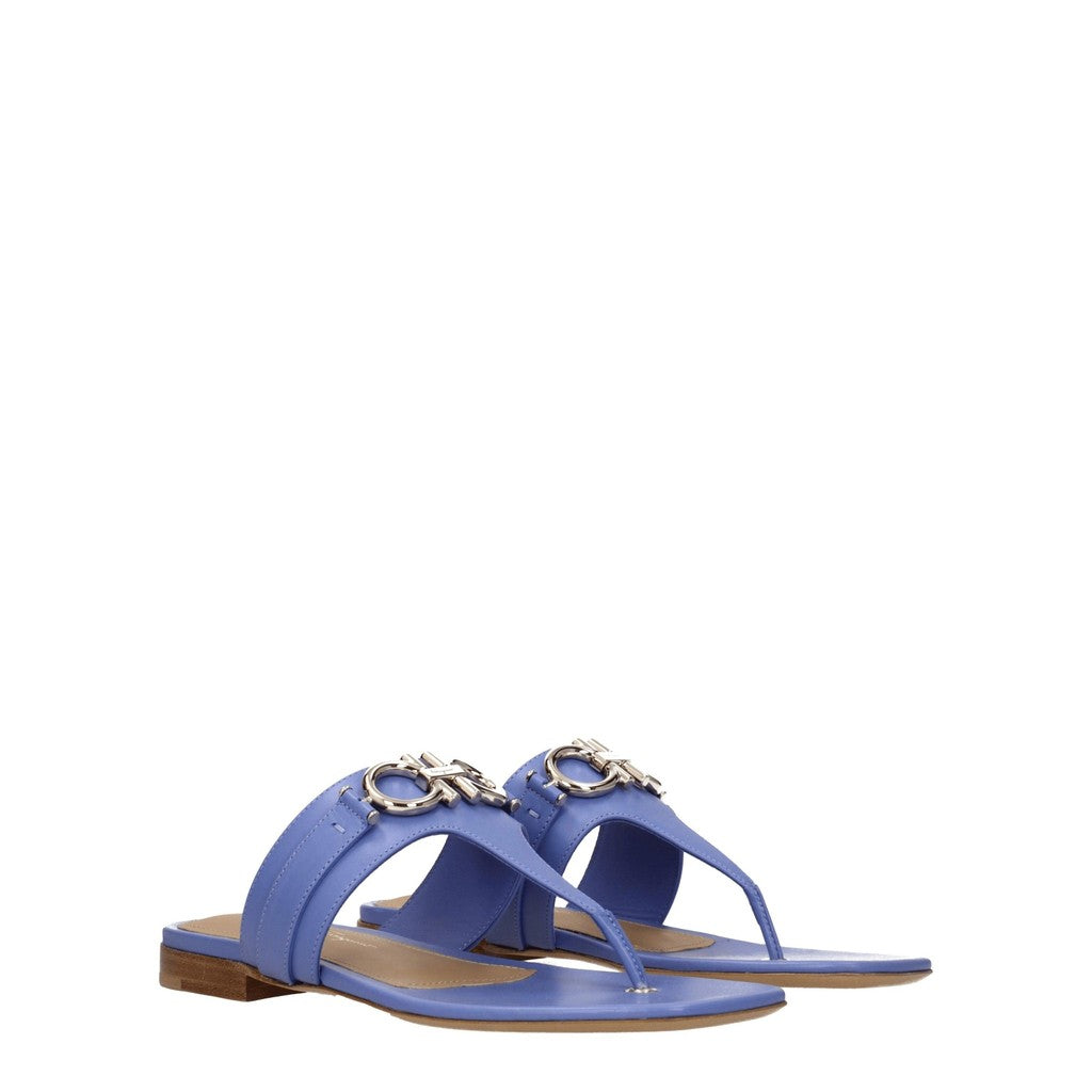 Salvatore Ferragamo Rikis Sandalen – Lila