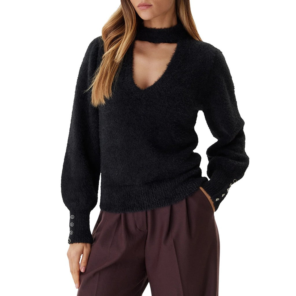 Guess Trui met V-hals – Zwart