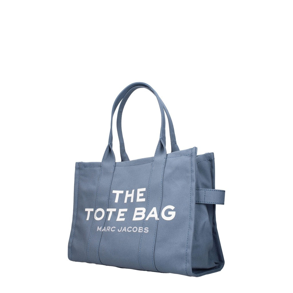 Marc Jacobs The Tote Ruime shopper van stof – Blauw