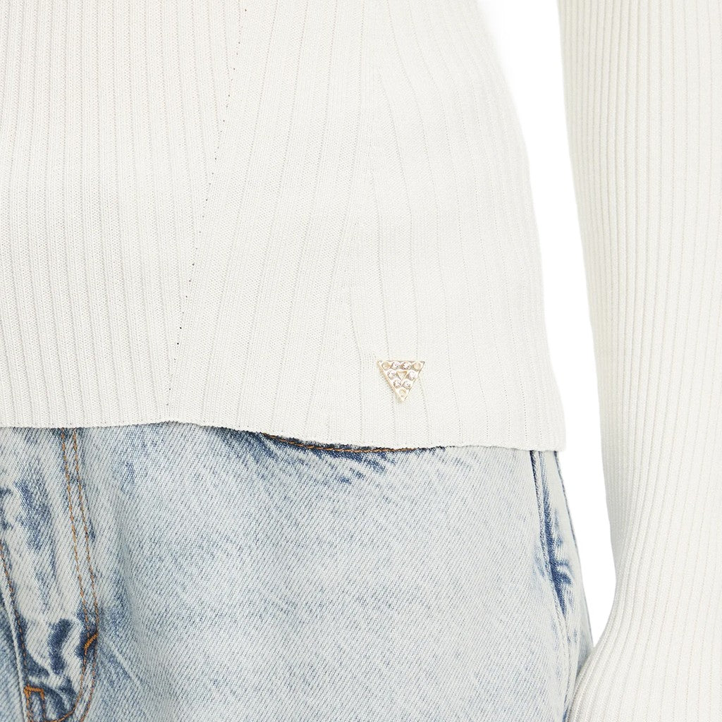 Guess Trui met ronde hals – Wit