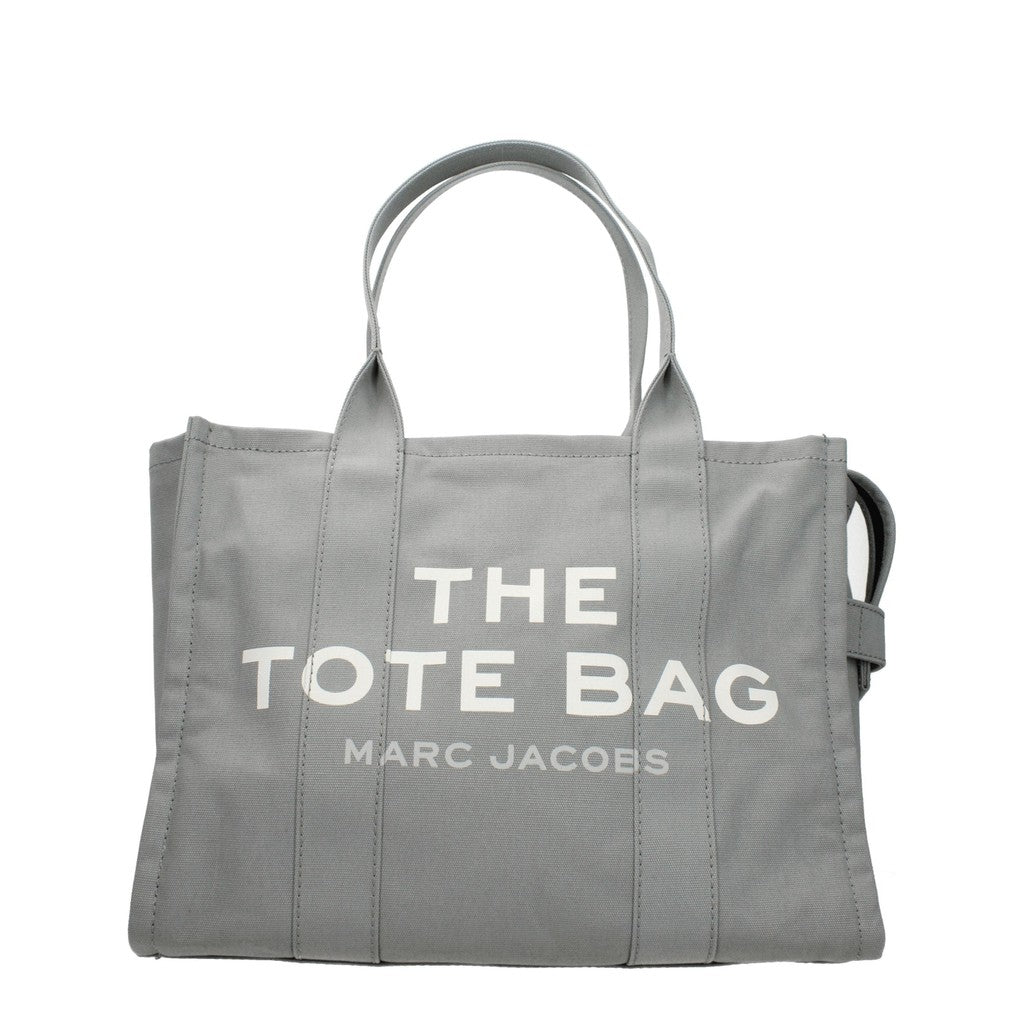 Marc Jacobs The Tote Ruime shopper van stof – Grijs