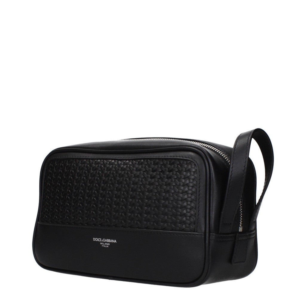 Dolce & Gabbana Compacte toilettas met ritssluiting – Zwart