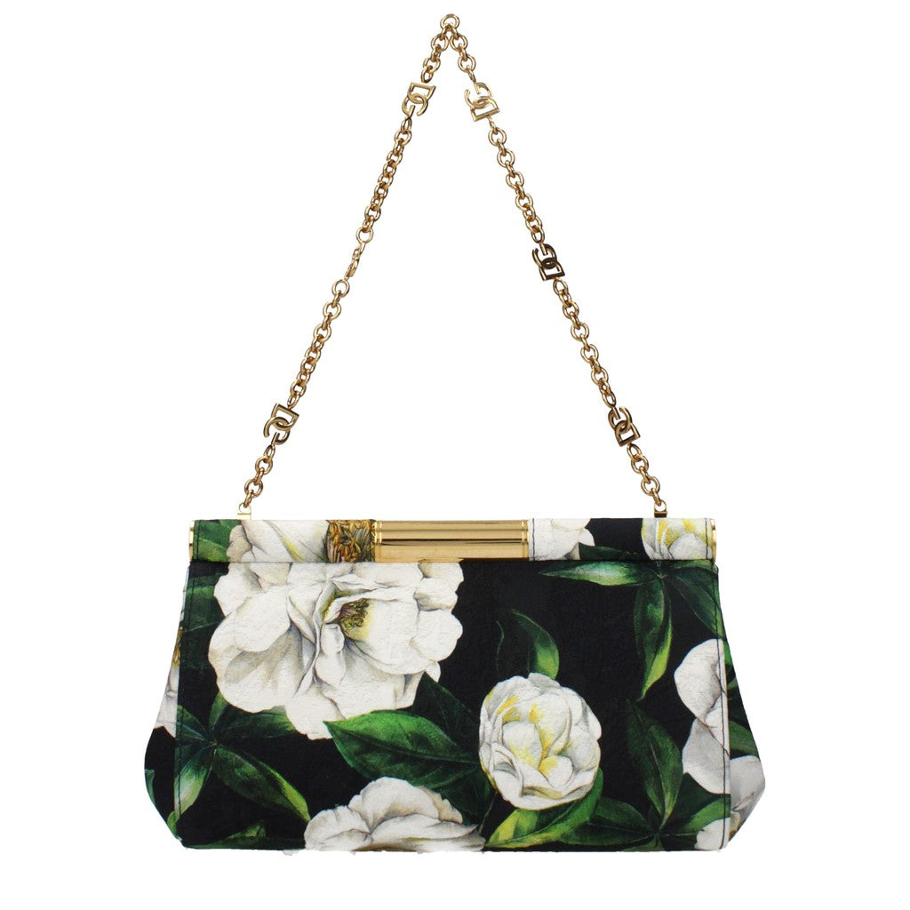 Dolce & Gabbana Marlene Schoudertas met draaisluiting – Meerkleurig