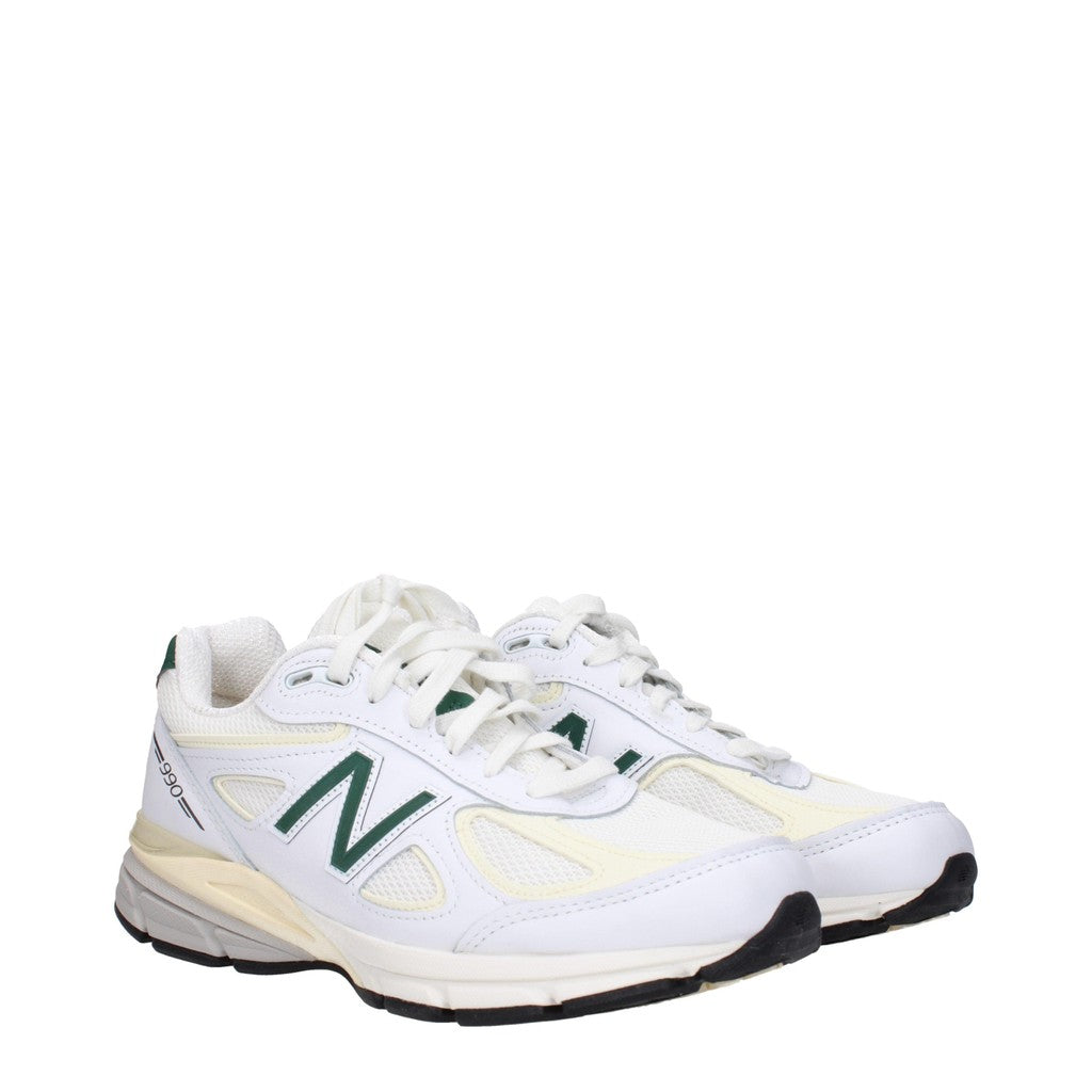New Balance 990v4 Sneakers – Wit / Groen